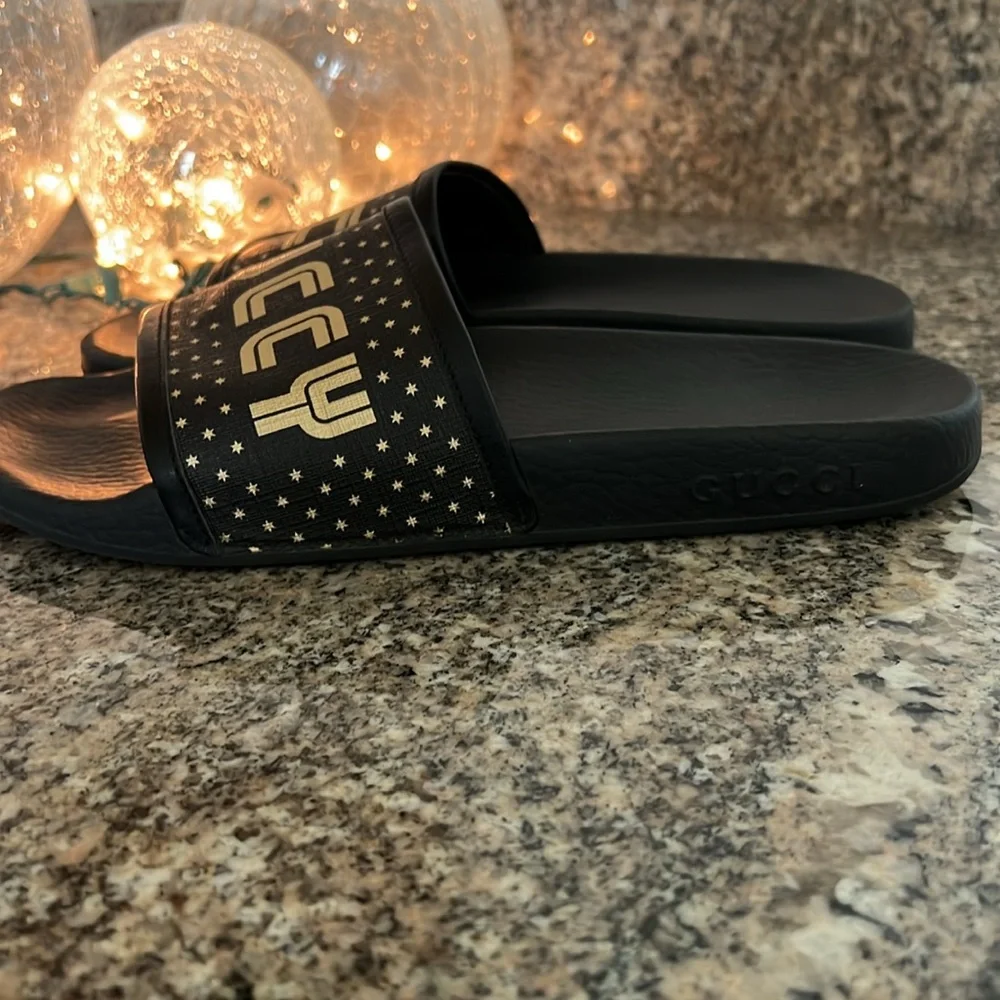 Gucci “Guccy” Sega Stars Slides - Picture 7 of 11